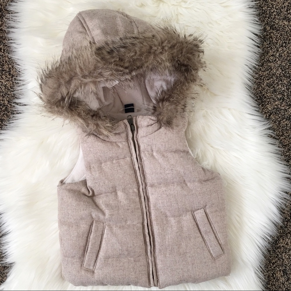Like New BabyGap Wool Puffer Vest